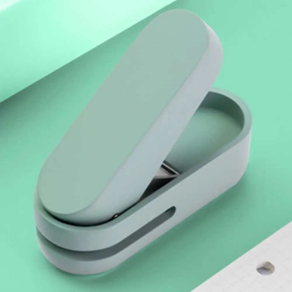 Single-hole Punching Machine Portable Metal Paper Hole Punchers Accurate Single Hole Punchers for Binders Ideal for Teachers