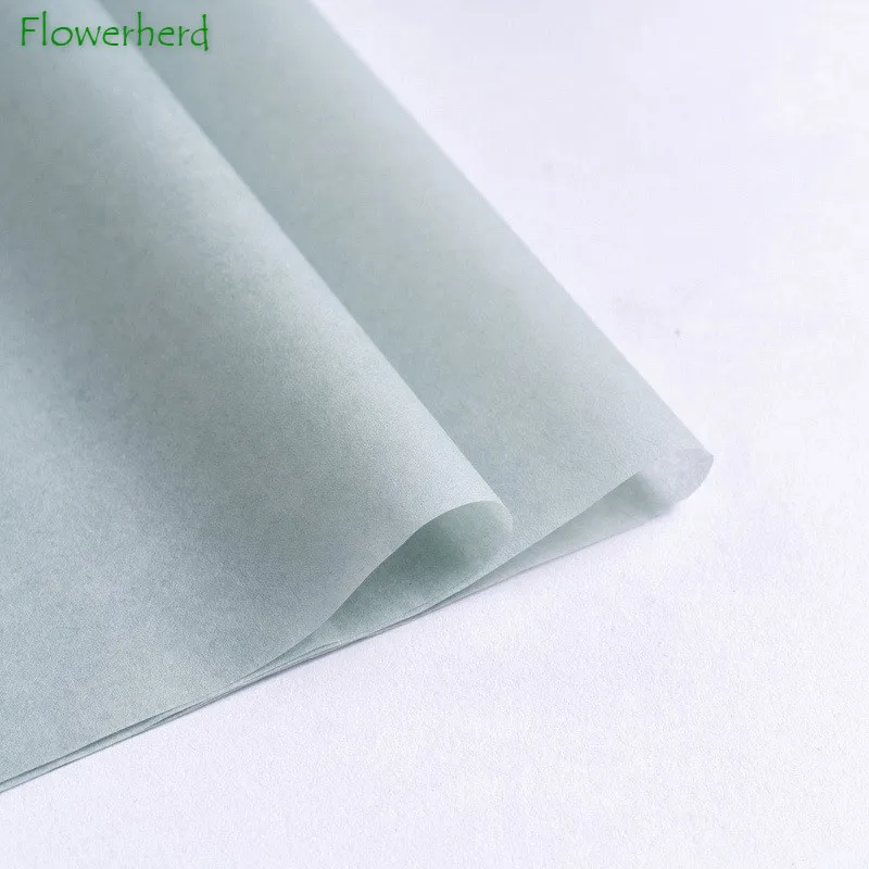 10pcs/lot 50x70cm Tissue Paper DIY Craft Paper Scrapbook Paper 18g Wrapping Paper Flower Bouquet Gift Packaging Clothing Packing