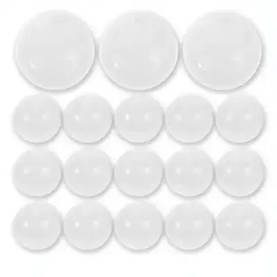 50 قطعة صانع الضوضاء إدراج إصلاح استبدال أدوات صانع الصوت البلاستيك squeakers DIY بها بنفسك الاكسسوارات الحرفية هدايا الأطفال