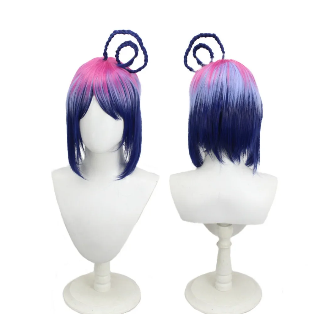 Blue Exorcist Mephisto Pheles Cosplay Wig Gradient Hair