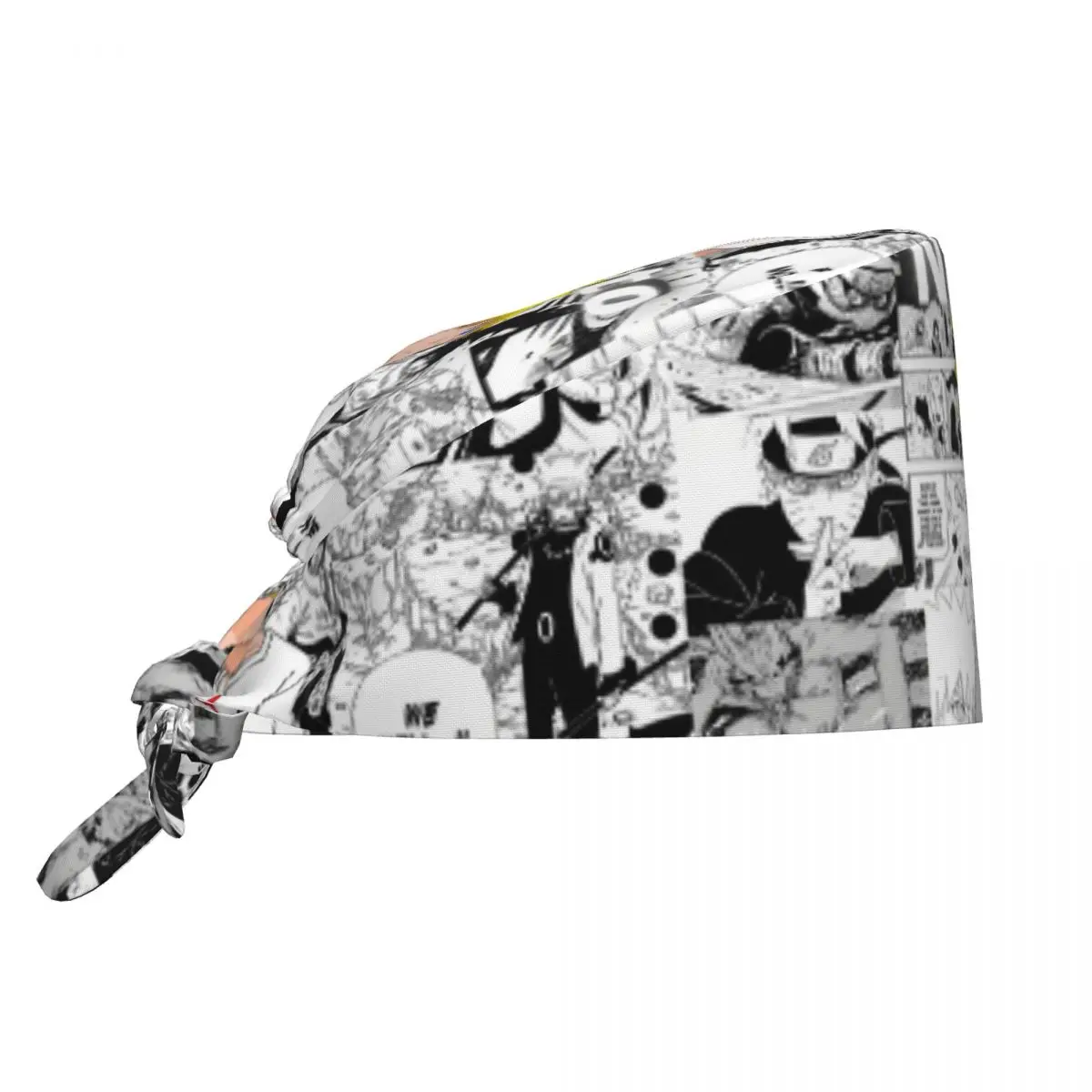 Gorro de trabajo ajustable personalizado U-Uzumakies N-Narutoes Manga Comics, gorros de trabajo para mujeres y hombres, gorro de cirujano para médico de enfermería para Chef