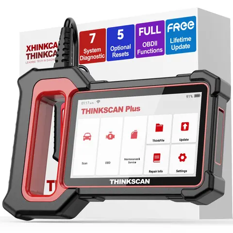 THINKCAR Thinkscan Plus S5 /S4/S6 /S7OBD2 Diagnostic Tool Car System Diagnosis Auto Code Reader Scanner Free Update