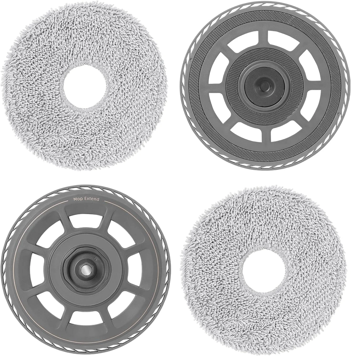لـ Dreame X50 Ultra Complete / X50 Master / L50 Pro Ultra / L40s Pro Ultra/Mova V50 Ultra ملحقات روبوت الشفط الكاملة،