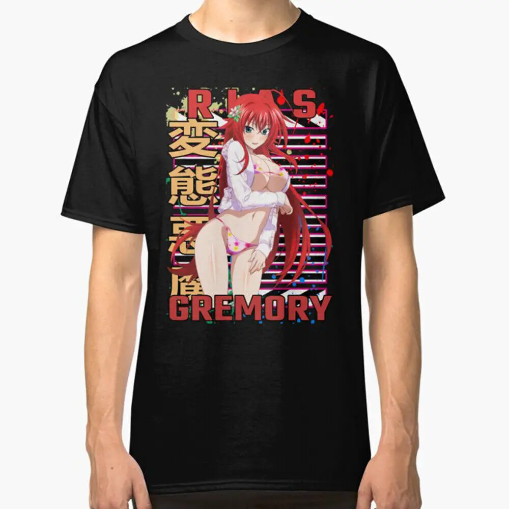 

Sexy Rias Gremory Unisex Anime T-Shirt for Men & Women Highschool DxD, Waifu