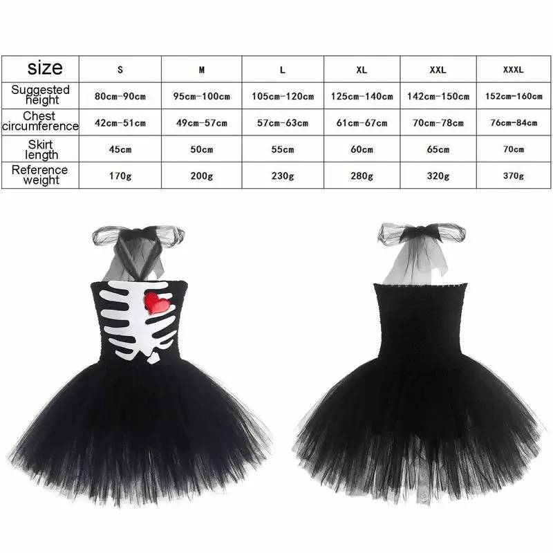 Zombie Bride Costumes Gothic Halloween Dress Women Scary Ghost Bride Halloween Masquerade Costumes for Girls Women Kids