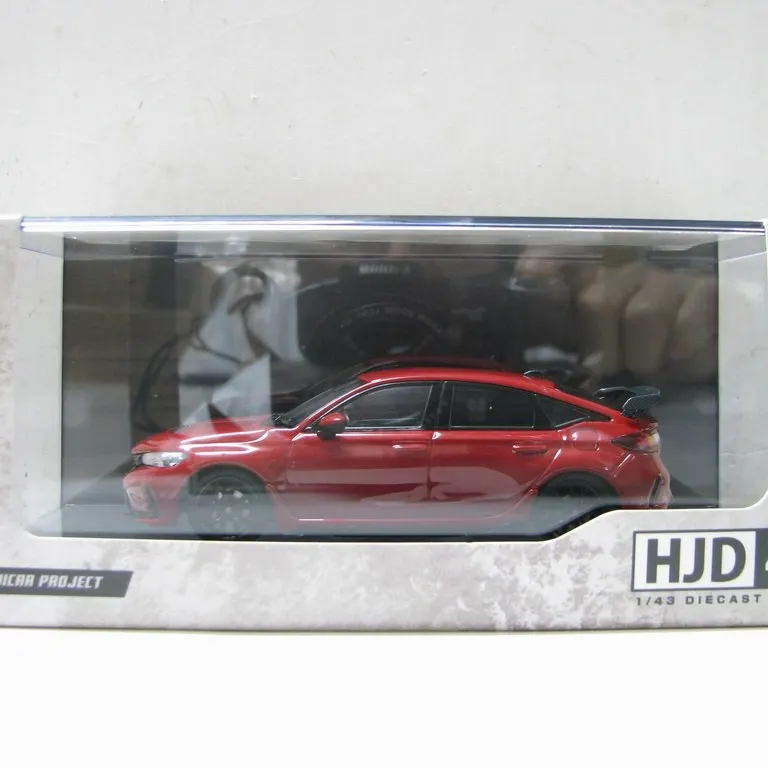 modele-de-voiture-en-alliage-rouge-honda-civic-type-r-fl5-2020-a-l'echelle-1-43-de-la-marque-diecast-hjd