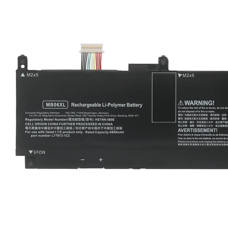 JC New MB06XL Laptop Battery For HP ZBook Studio G8 15.6Inch,Create G7 HSTNN-IB9E L77973-1C1 L78553-002,L77034-005 2J3H8PA