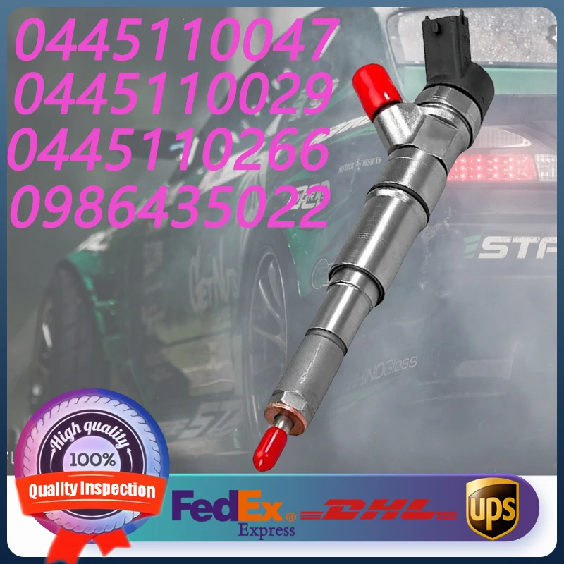 

0445110047 0445110029 0445110266 0986435022 Common Rail Fuel Injector For BMW 3 Series 5 7 X Diesel Engine