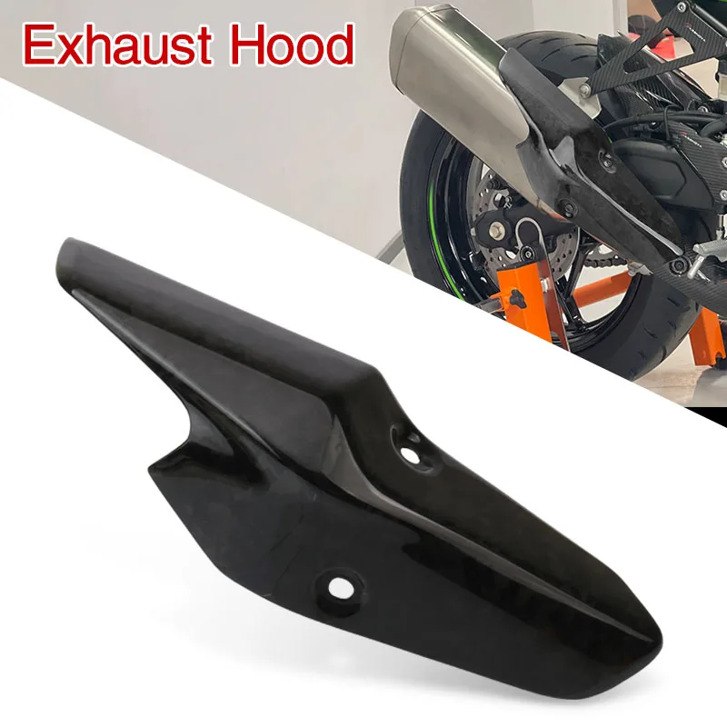 Motorcycle Exhaust Pipe Heat Shield Protector Cover Anti Scalding For ZX4R ZX4RR ZX-4R ZX-4RR 2023 2024