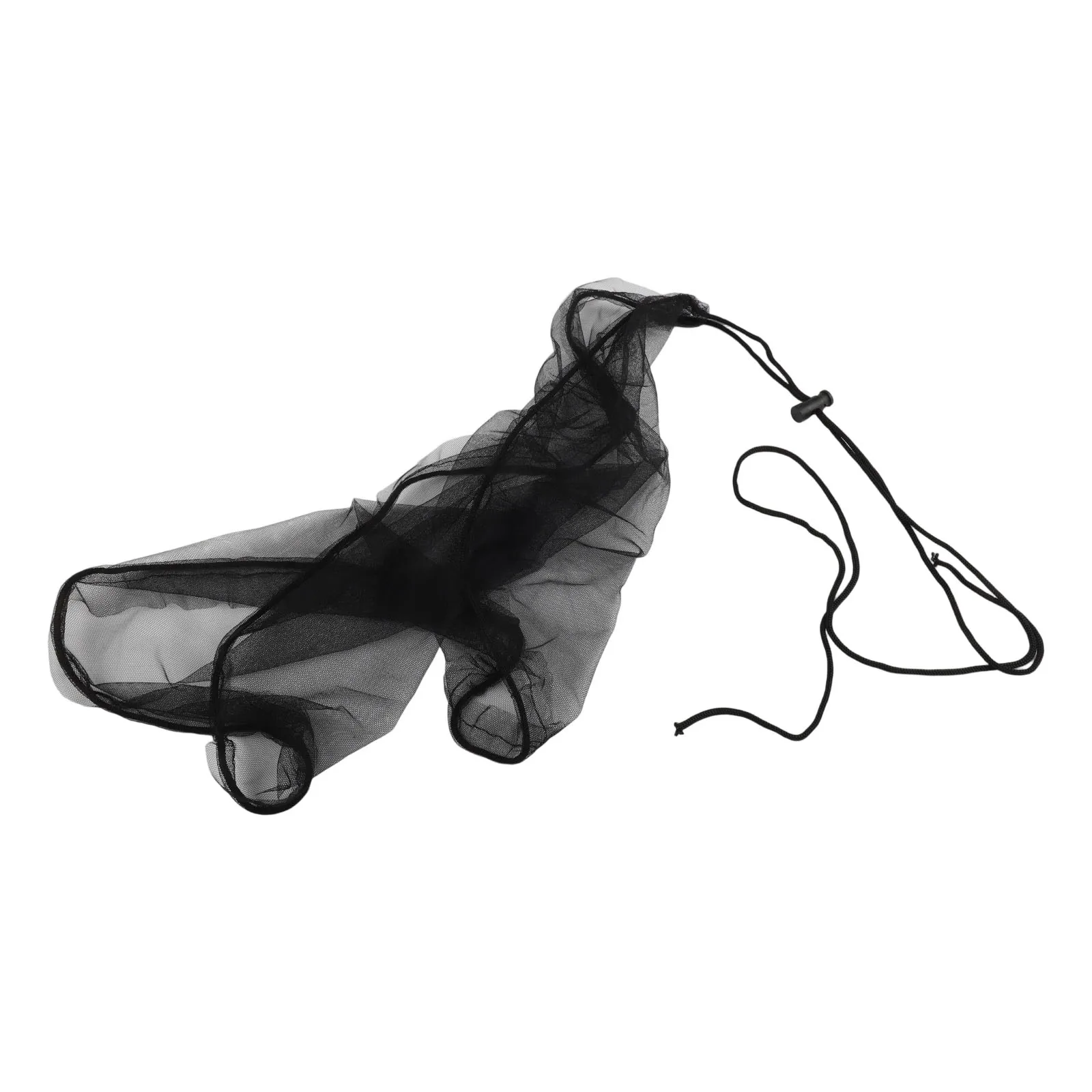 Regeneimer-Netz-Schutzhülle, Wassereimer-Abdeckung, Eimer-Abdeckung, 60/80/85/90/95/100 cm, schwarze Farbe mit Kabel, brandneu