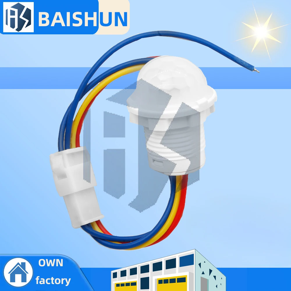 30s Vertraging PIR Bewegingssensorschakelaar: AC85-265V (220V Compatibel) – Infrarood LED-lichtcontroller