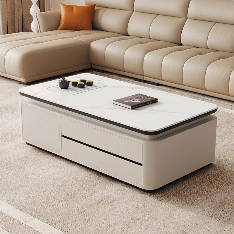 

Standing High Coffee Table Decoration Luxury Bedroom Modern Living Room Designer Side Table Writing Couchtisch Home Furniture