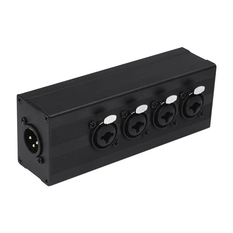 

【RECOMENDAR】XLR Splitter 3Pin XLR Cable Extender For Live Stage,Lighting,Audio Recording Studio
