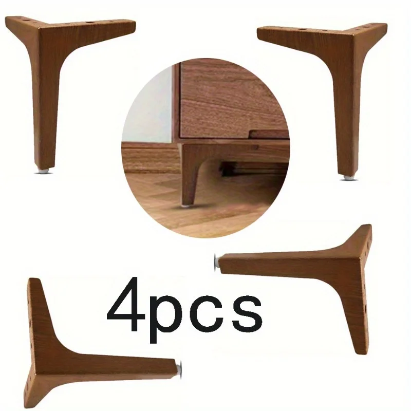 

4pcs Cupboard Table Cabinet Cabinet Legs Metal Furniture Legs DIY Replacement Sofa Feet Metal Legs Furniture Bookcase Dresser