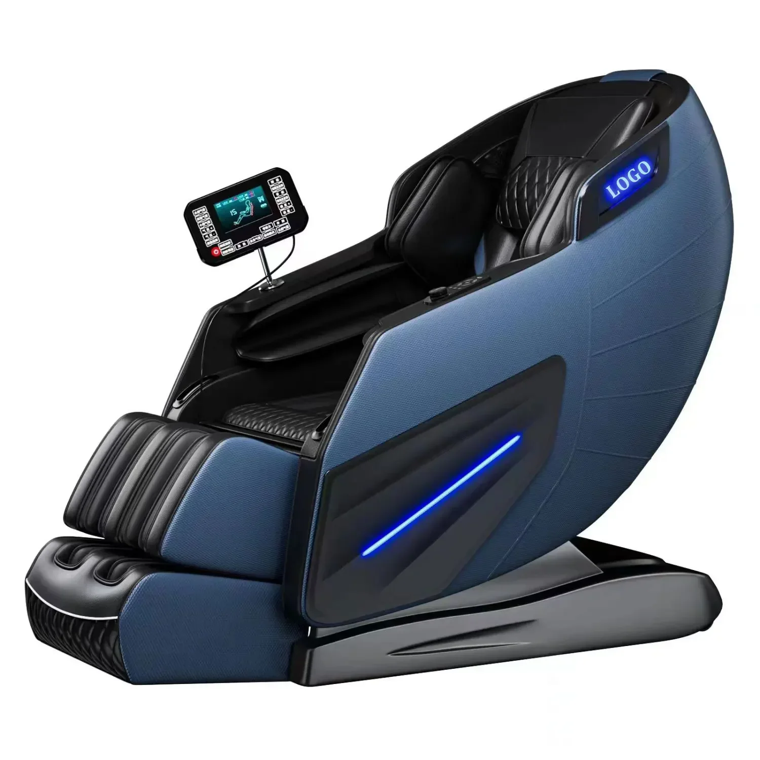 

Customizable Full Body Zero Gravity SL-Track AI Voice 3D Massager Sofa 4D YJ-5888 Electric Massage Chair with Timing Control