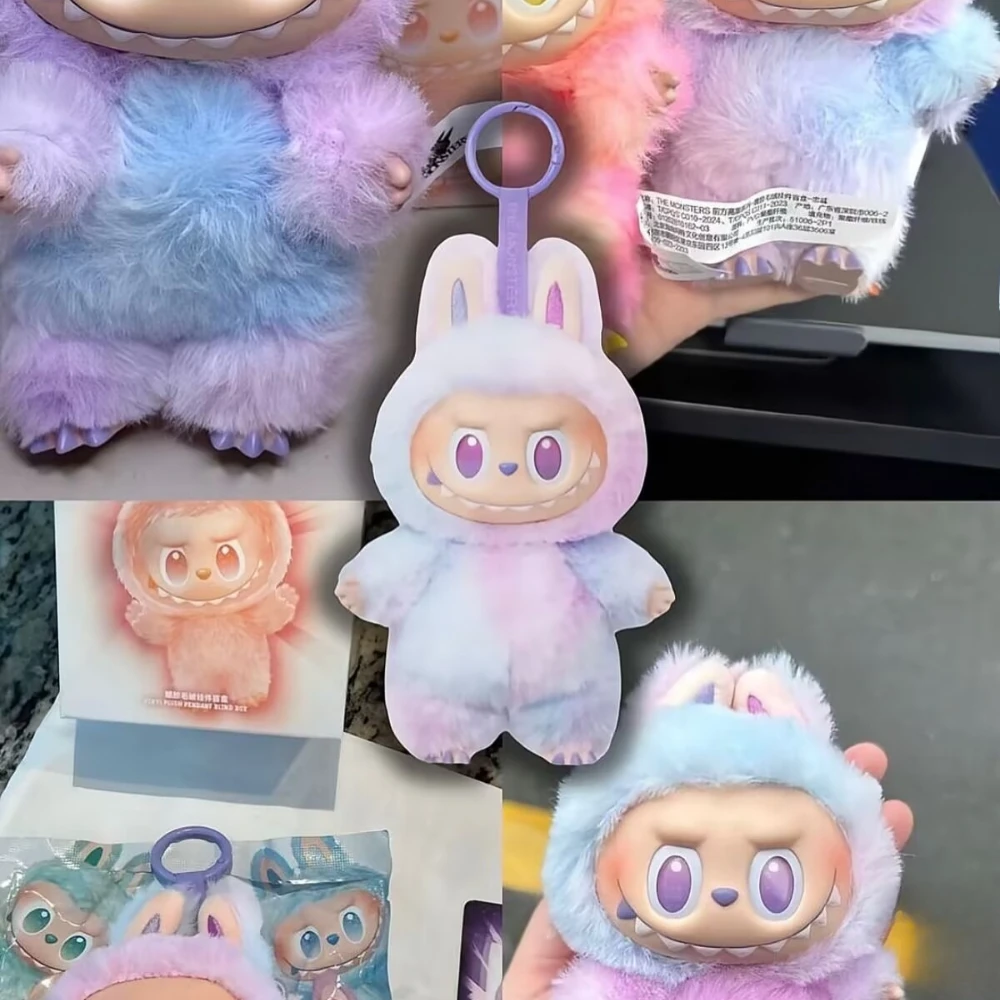 

Monsters LAbu3.0 Сидящая вечеринка Macaron Face Series Подвеска Кукла Игрушки Рюкзак Тайная коробка Брелок Подарочные точечные товары
