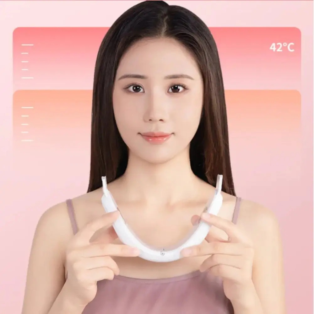 Cintura di sollevamento elettrica V Macchina per il lifting del viso Massaggiatore a vibrazione Massaggio EMS Dispositivo di sollevamento del viso Dispositivo di bellezza V-Line Up Lift