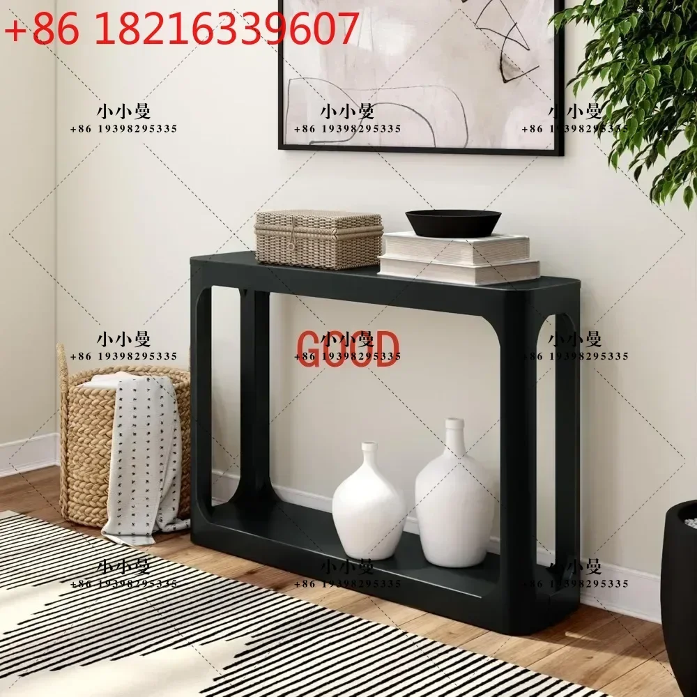 YAO Forma Console Table, 46 Inch, Solid Wood Sofa Table, Entryway Table for Hallway, Narrow Behind The Couch Table, Console Tabl