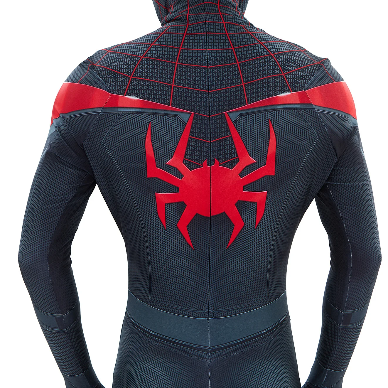 PS5 Spiderman Cosplay Miles Morales Spider Boys Costume Superhero 3D Printed Spandex Outfits Halloween Costume Bodysuit Adult