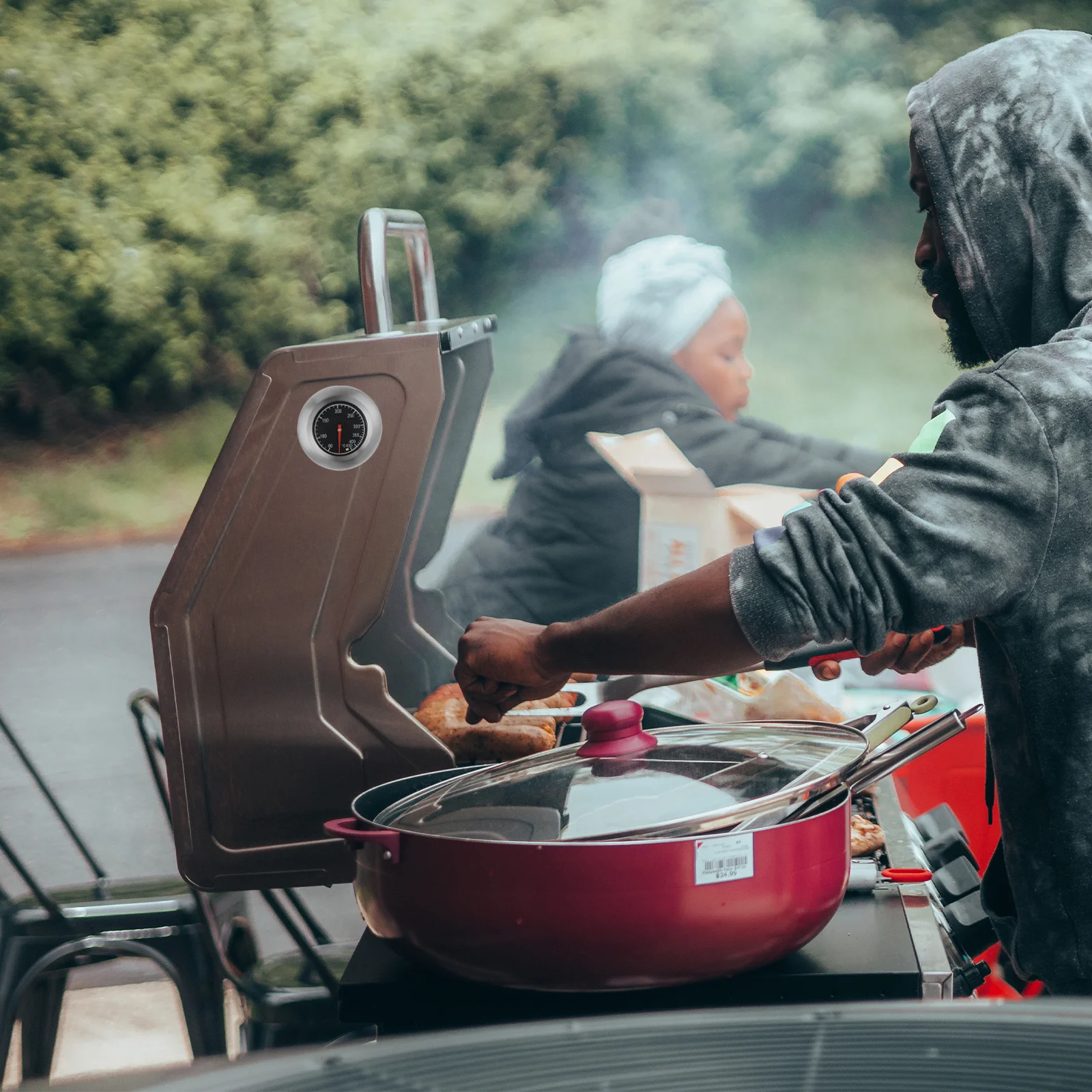 

Stainless Steel 7.6cm BBQ Oven Thermometer Temperature Gauge for Grill Outdoor Cooking Smoker Oven Coffee Meter