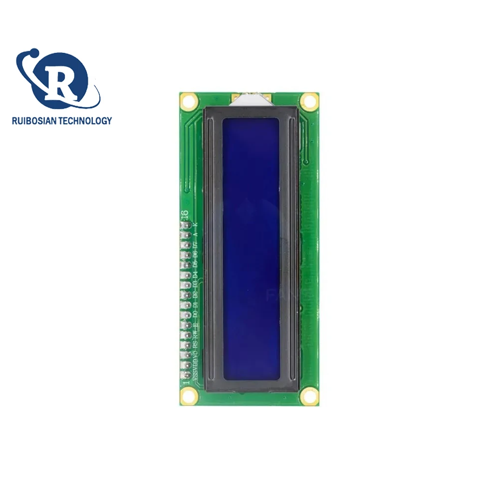 ЖК-модуль 1602A, синий, желто-зеленый экран IIC I2C LCD1602 1602A, модуль дисплея 16*2, 16x2, 5 В, переходная пластина для Arduino