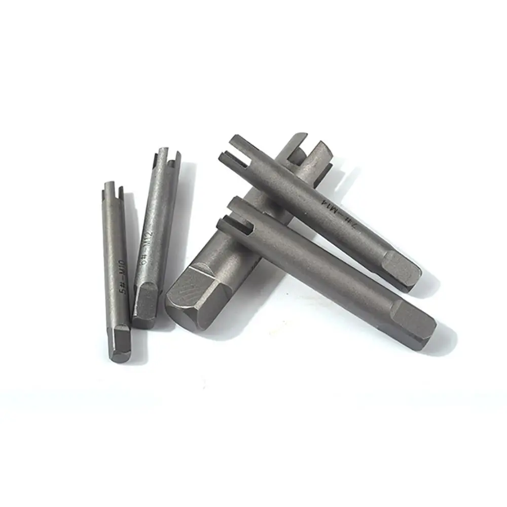 1Pcs Screw Bolt Remover Broken Tap Extractor Wrench Drill Bit Hand Tools Damaged Screw Tap Extractor Steel M3-M22