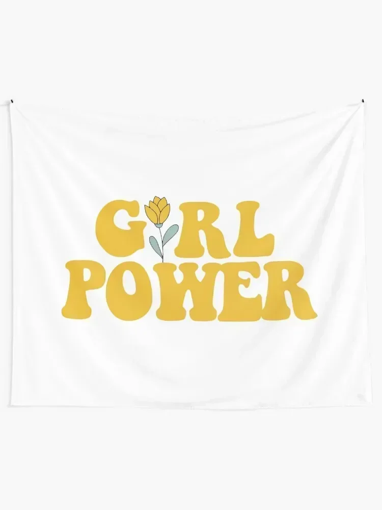 GIRL POWER Tapestry Decorations For Room Decoration Aesthetic Cute Decor Outdoor Decoration Tapestry