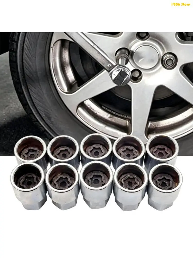 U1JB Universal Fast Release Wheel Lock Removal Tool Alloy Steel Socket Suitable For Anti Theft Lugs Nut Car Maintenance
