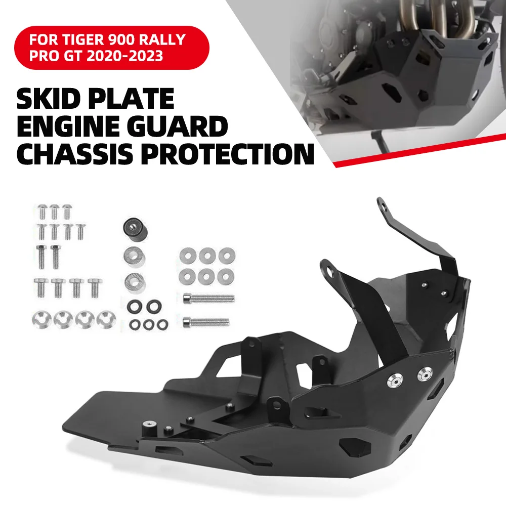 

FOR Tiger 900 Rally Pro GT 2020 2021 2022 2023 Motorcycle Chassis Expedition Skid Plate Engine Chassis Protective Cover Guard