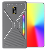 NA225 RGB Video Light 10W Portable Selfie LED Camera Light with 2500-9900K 4000mAh Rechargeable Battery CRI 96+ App Control Fill