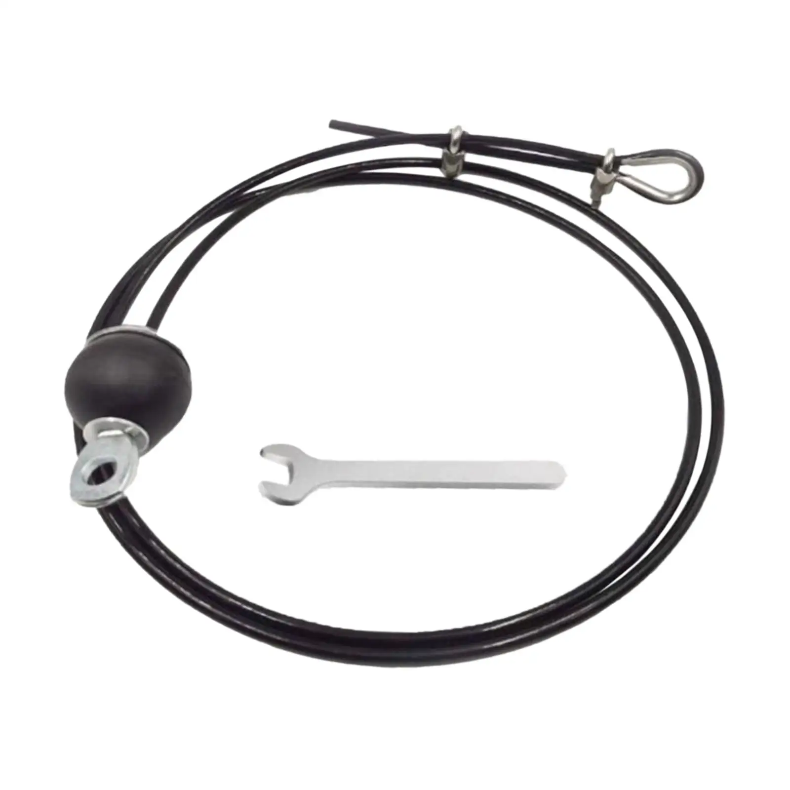 Fitness Pulley Cable Durable Steel Wire Rope Bodybuilding Cable Attachment for Pulley Gym Systems Home Exercise