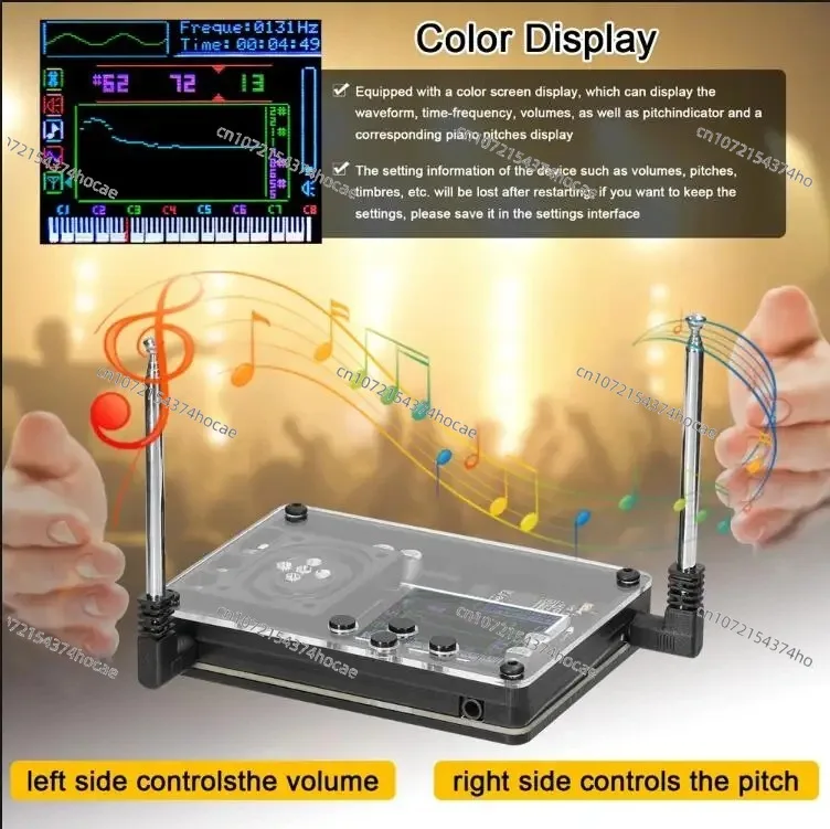Mini Music Electronic Creative Musical Instruments, Retro Multi-voice Creative Toys, OLED Screen