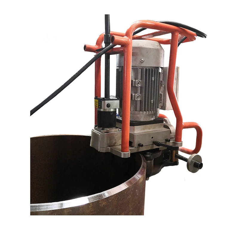 Portable Multifunctional Industrial Equipment Large Diameter Pipe Beveling Chamfering Machine Motor Engine Gearbox