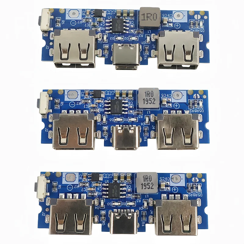 Type-C USB 5V 2.4A Dual USB 18650 Boost Battery Charger Board Mobile Power Bank Accessories For Phone DIY