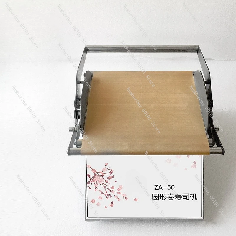 Round square roll sushi driver franchise store commercial sushi cutting machine fully automatic rice ball machine rice laying ma