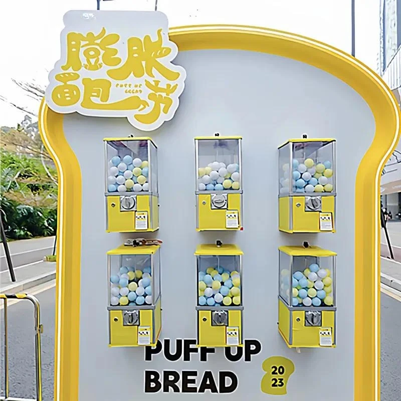 anniversary promotion activities, egg twisting machine, desktop square 5cm large ball egg twisting machine