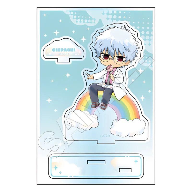 3-nen Z-gumi Ginpachi-sensei Anime Peripheral Acrylic Standee Model Plate Transparent Desk Decoration Collection Keychain