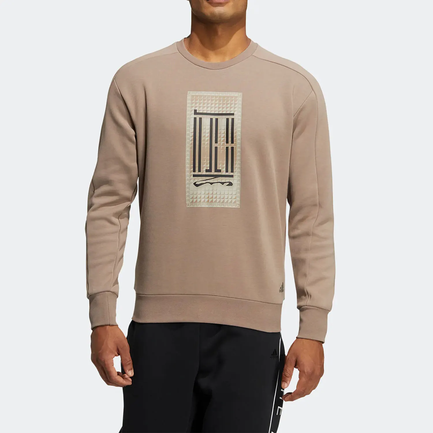 

Официальный аутентичный сезонный новый мужской модный пуловер с круглым вырезом Adidas HN8970