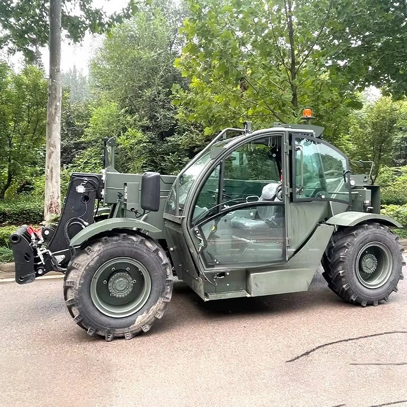 Multi Purpose Extendable Boom Telescopic Arm 7m Lift Height Telescopic Forklift For Industrial Material Handling