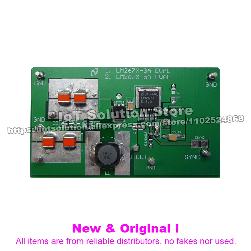 LM2675-5.0EVAL SIMPLE SWITCHER Power Converter High Efficiency 1A Step-Down Voltage Regulator Evaluation Module