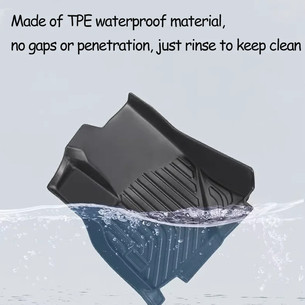 For MG EHS HS PHEV AS33 MK2 2024~2026 2025 LHD Car TPE Floor Mats Scratch Carpets Pad Anti-scratch Protect Interior Accessories