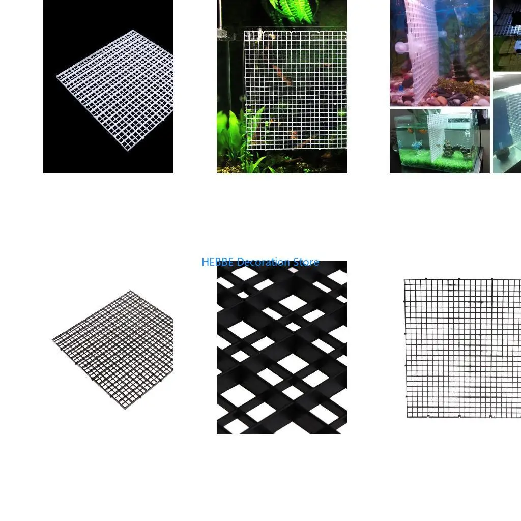 B0KC Aquarium Divider Plastic Tray Fish for Tank Isolation Board for Mixed Breed