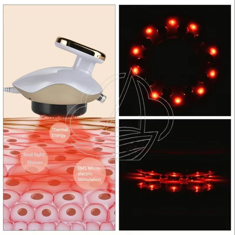 Original Electric Heated Massage Brush Portable Body Massager for Abdomen Legs Back Relaxation Home Use