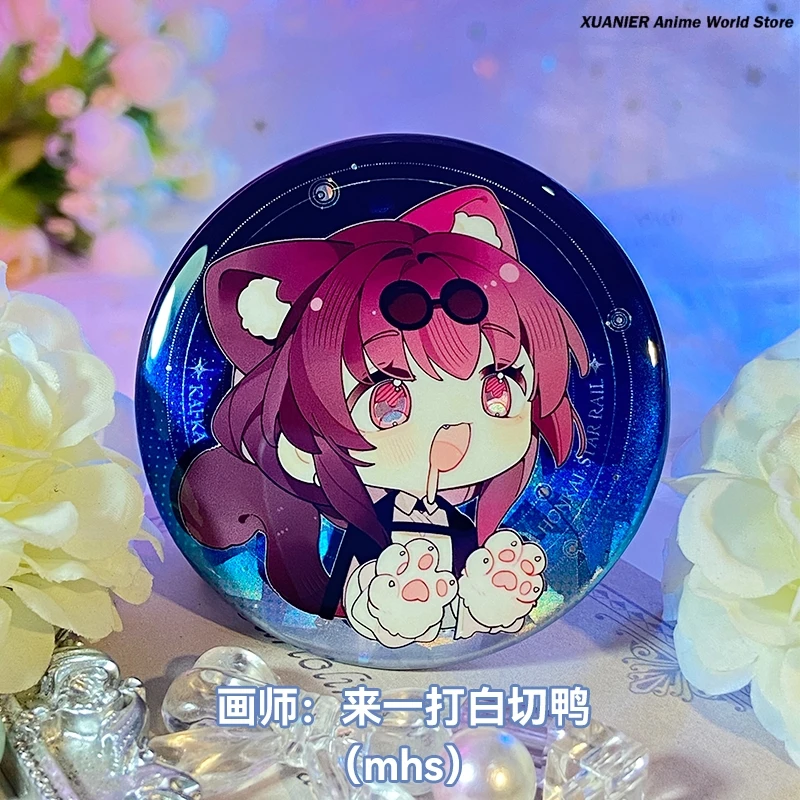 

Аниме Honkai:Star Rail Firefly Броня Броня Рэн Робин Кафка жесть значок брошь булавка подвеска в древнем стиле бейдж косплей Gif