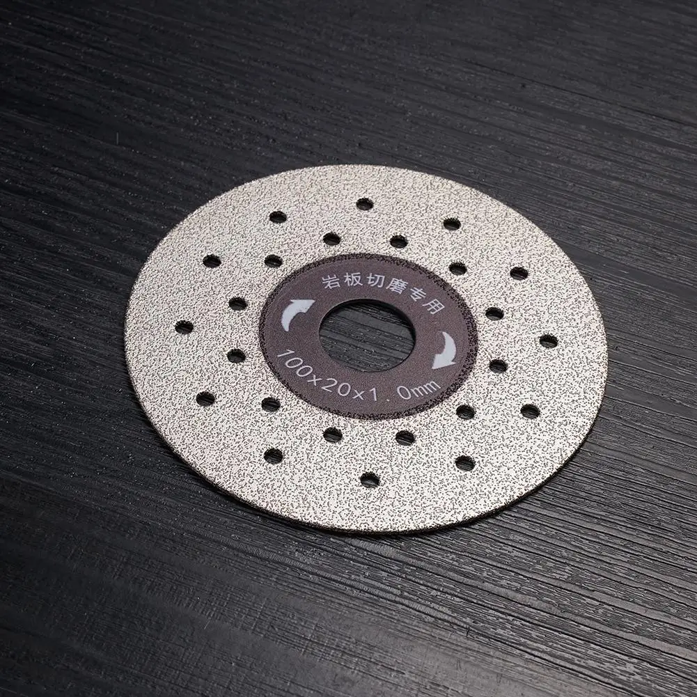 3PCS 4-Inch Cutting For Stone Ceramic Porous Widened Rock Slabs Cutting Disc 100mm Slate Flat Grinding Cutting P0K2