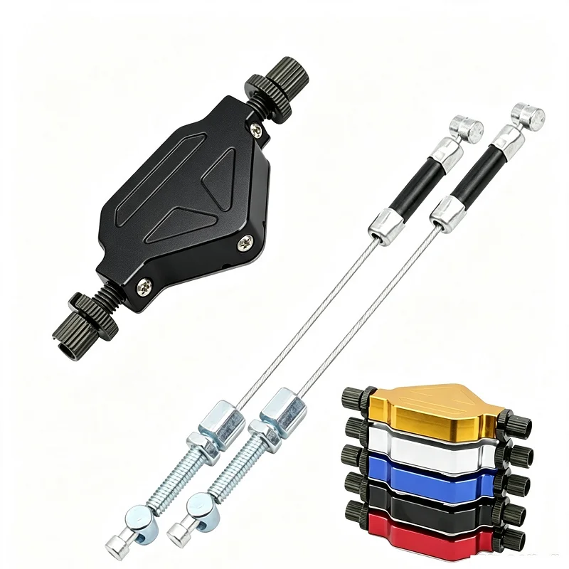 Universal Motorcycle Off-road Stunt Clutch Easy Pull Cable Line Aluminum Alloy Economizer System for Enhanced Performance