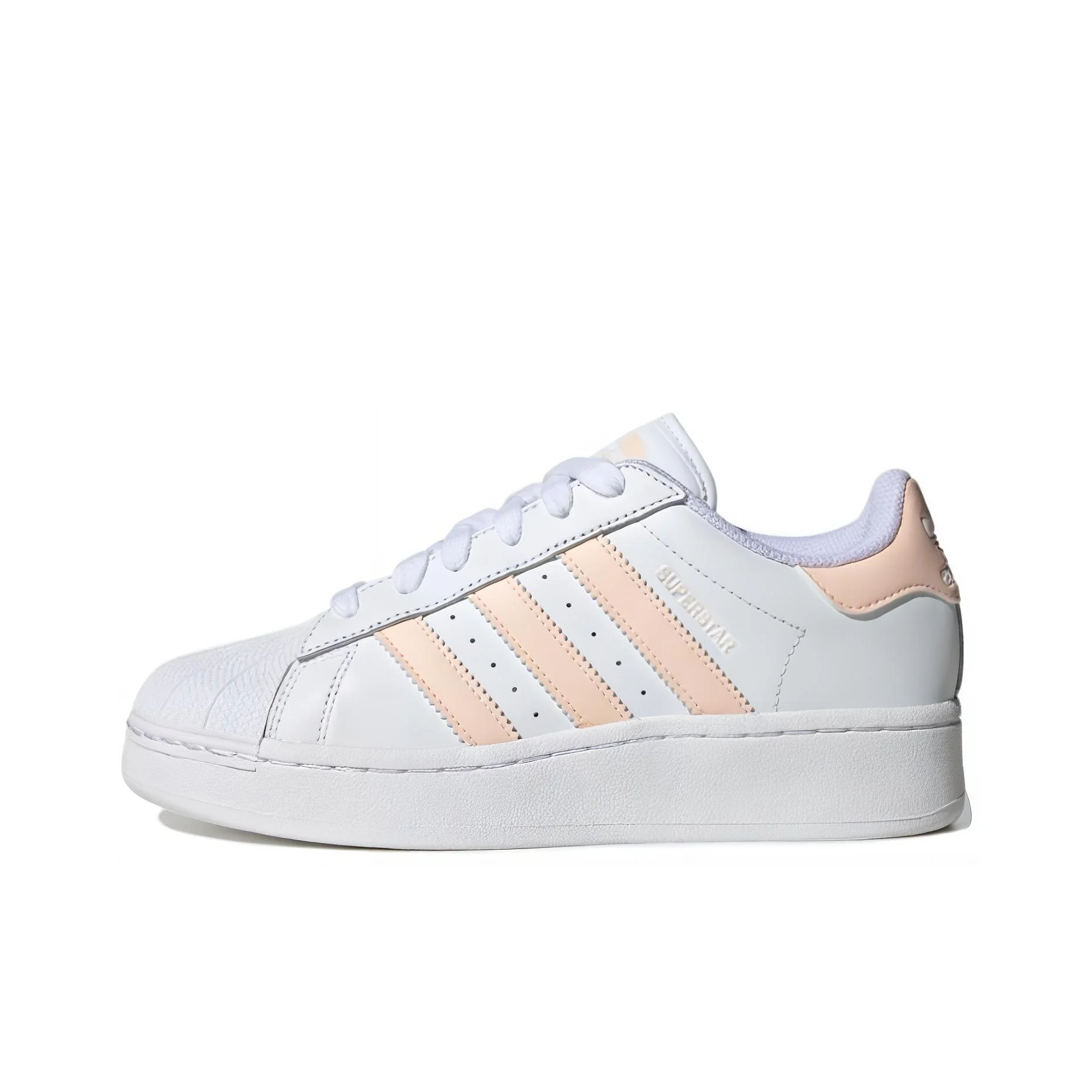 Adidas Wmns Superstar Xlg 'White Bliss Orange' IF3004