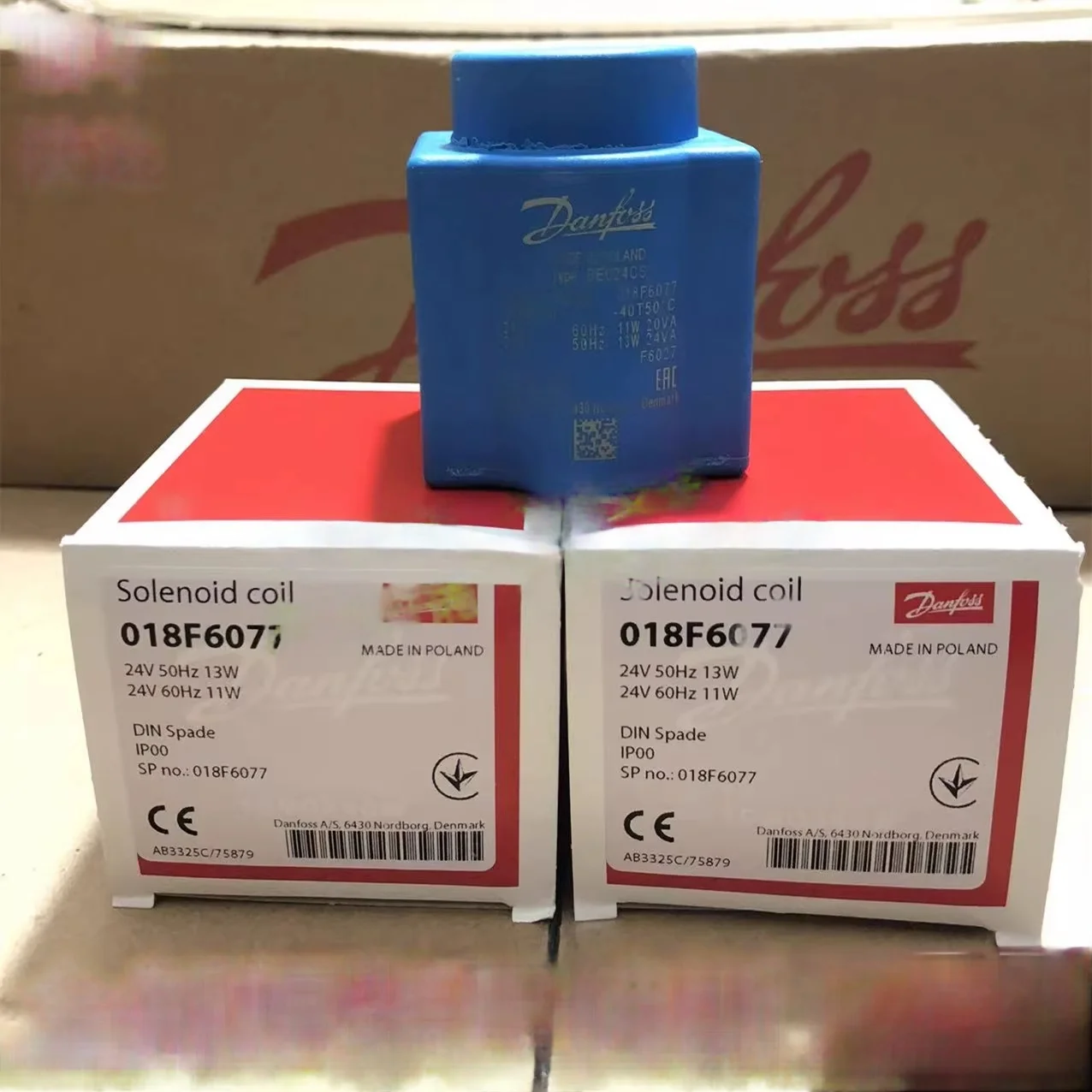 New for Danfoss solenoid valve coils: 018F7363  018F6077  018F6757  018F6815  018F6827  ETS8M(034G8301)
