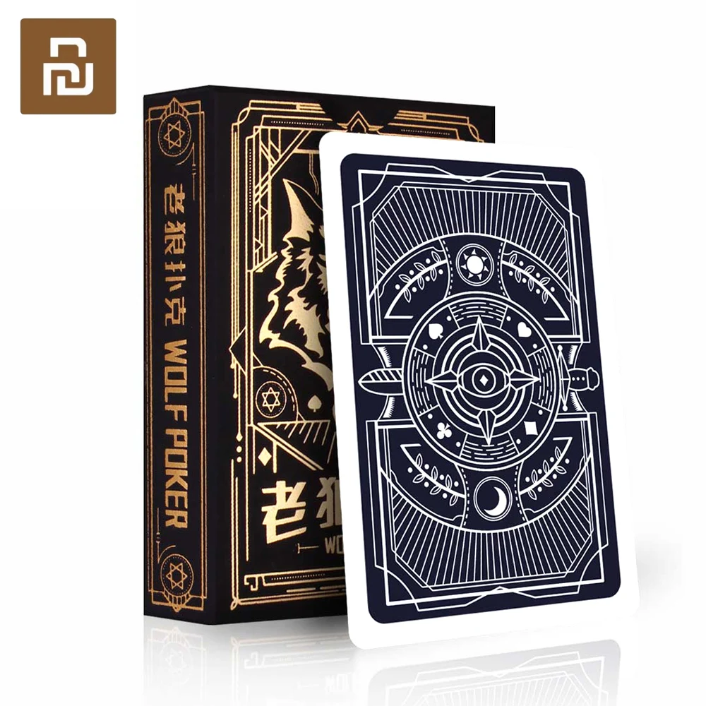 Youpin Playing Cards Poker Board Game Werewolf Game Playing Cards Waterproof Cards 3-10 People Party Gathering Game Cards