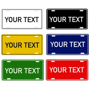 Kustom Tanda Teks Anda, Pelat Timah Logam Korea Selatan, Poster Seni Logo Pribadi Korea untuk Dekorasi Halaman Ruang Kantor Bar 12x6 Inci 8 pelat logam kustom penjualan terbaik - №